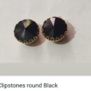 Round Clipstone -Black