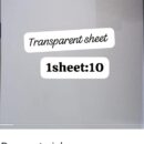 Transparent Sheet